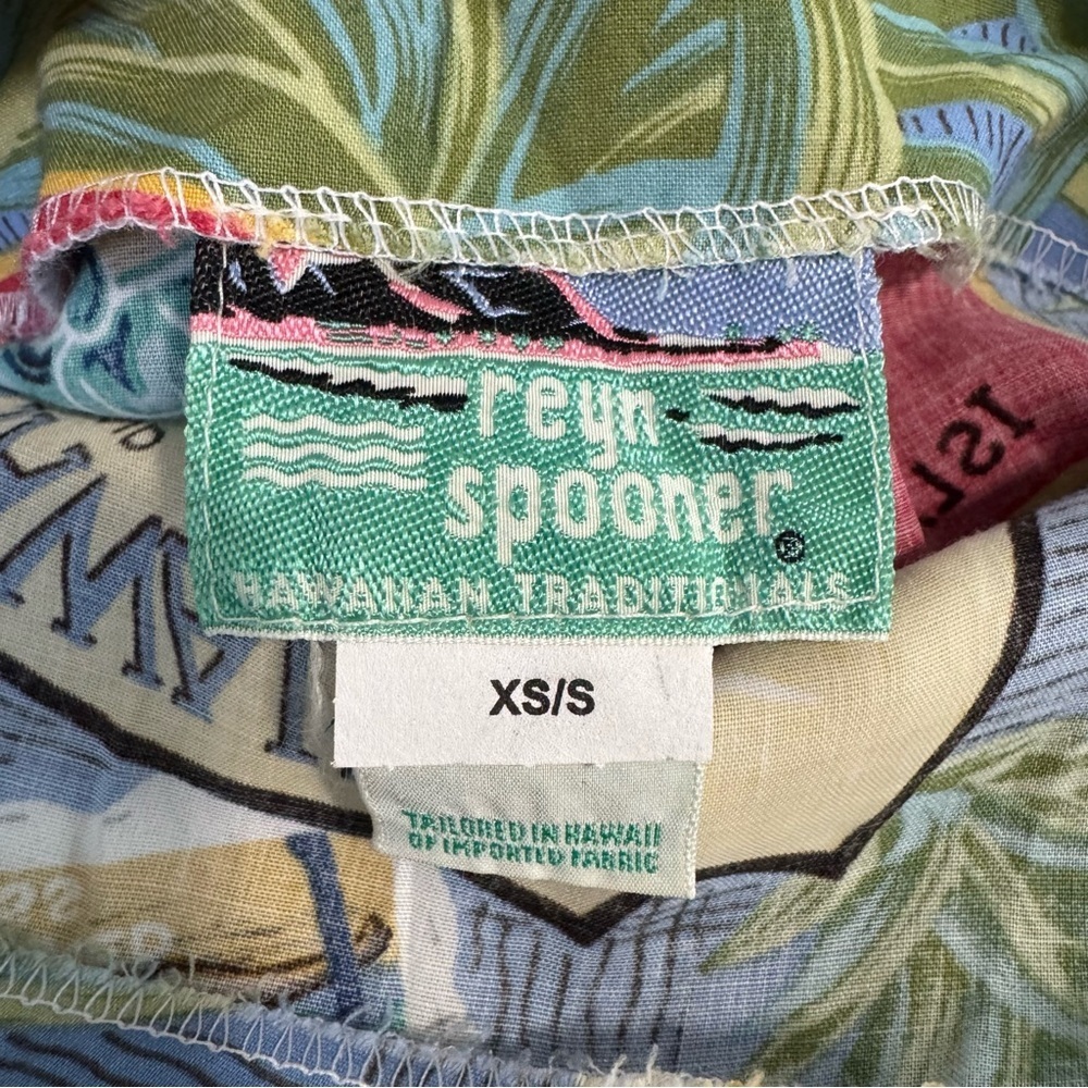 Reyn Spooner Tropical Hawaiian Pineapple Wrap Skirt - Picture 6 of 8